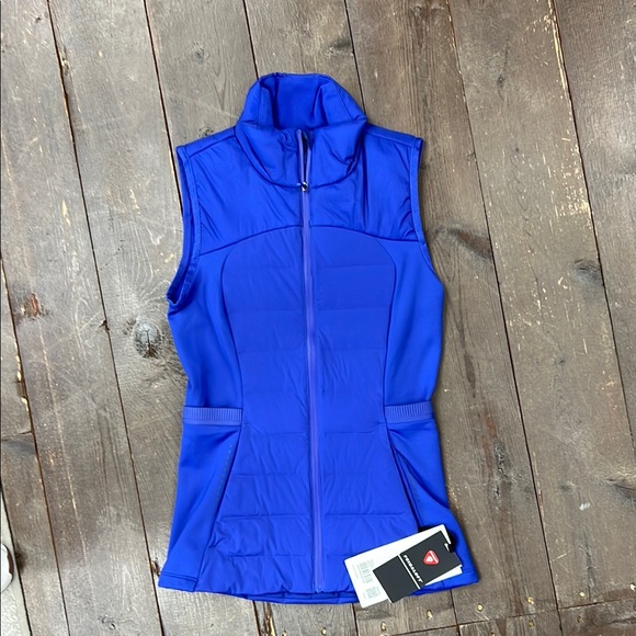 lululemon athletica Jackets & Blazers - Lululemon Athletica Blue Down for it All Vest